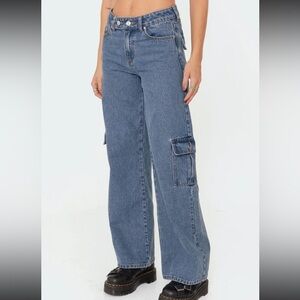 Edikted low rise cargo jeans